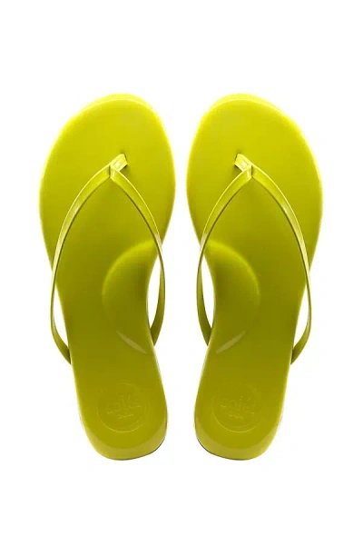 Solei Sea Indie Thong Sandals In Yellow