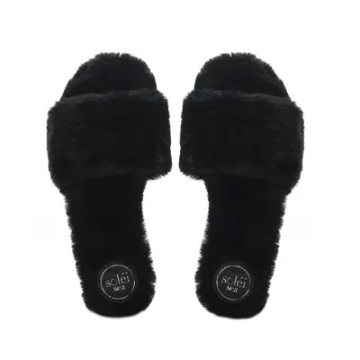 Solei Sea Women's Averie Slip-on Slippers In Black