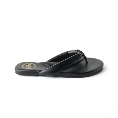 Solei Sea Women's Gisel Pillow Strap Sandal In Black