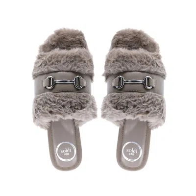 Solei Sea Women's Hanni Slide In Grey In Brown