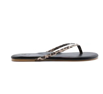 Solei Sea Women's Indie Leopard Sandals In Black