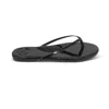 Solei Sea Women's Indie Sandal In Black Patent In Multi