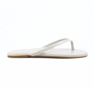 Solei Sea Women's Indie Sandals In Cream Patent In White