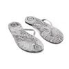 Solei Sea Women's Indie Sandals In Light Grey Python In Multi