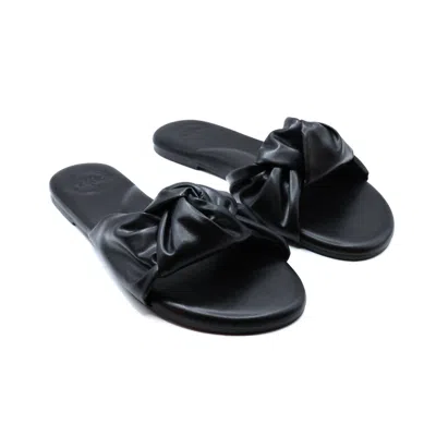 Solei Sea Women's Nottie Slide Sandal In Black
