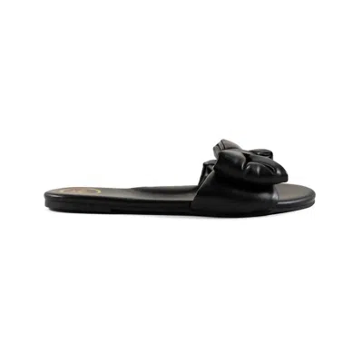 Solei Sea Women's Rafie Bow Sandal In Black