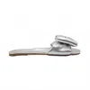 Solei Sea Women's Rafie Sandals In Metallic Silver In Gray