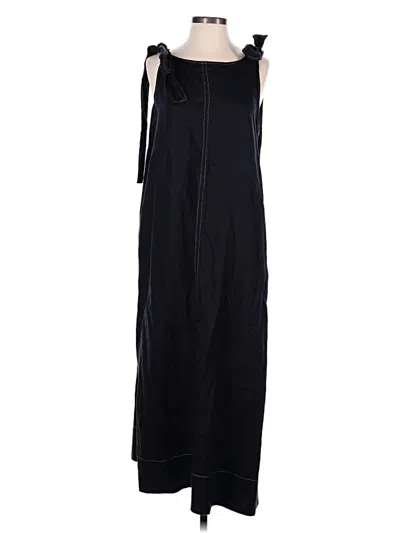 Pre-owned Soleil Soleil Casual Dress In Black