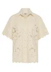 Soleil Soleil Darcy Shirt Serpentine Broderie