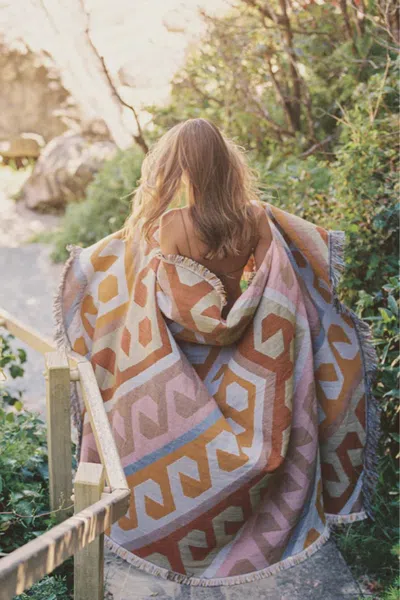 Soleil Soleil Ember Woven Blanket