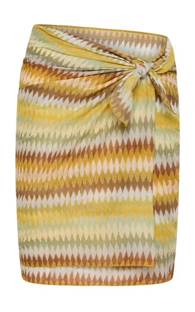 Soleil Soleil Petite Pareo In Green