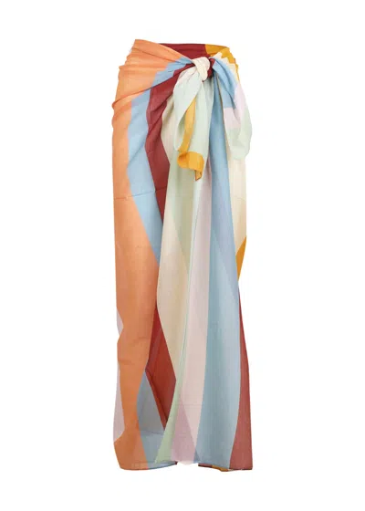 Soleil Soleil Square Pareo Iris | Wrap Skirt &amp; Cover Up | One Size
