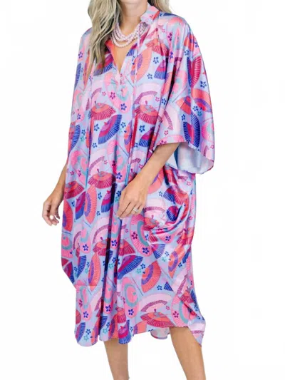 Solelia Spode Dress In Violet Lotus