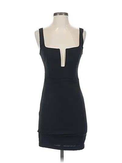 Pre-owned Solemio Cocktail Dress In Black
