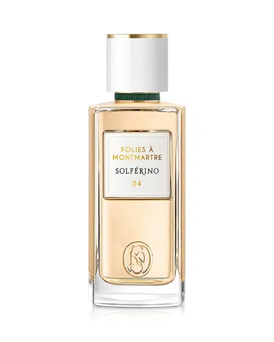 Solferino No. 4 Folies A Montmartre Eau De Parfum 4.1 Oz. In Transparent