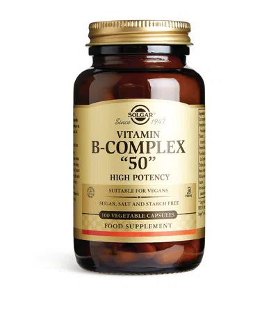 Solgar Vitamin B-complex "50" High Potency In White
