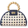 Soli & Sun The Bella Rattan Woven Handbag