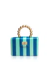 Soli & Sun The Louisa Woven Straw Clutch Bag