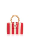 Soli & Sun The Louisa Woven Straw Clutch Bag