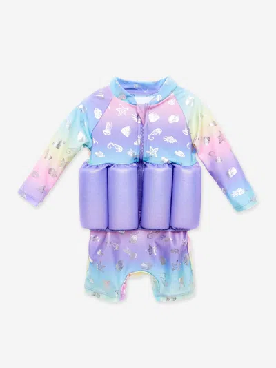 Soli Swim Kids'  Baby Girls Float Suit In Multicoloured