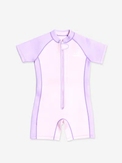 Soli Swim Kids' Girls Neoprene Wetsuit In Pink