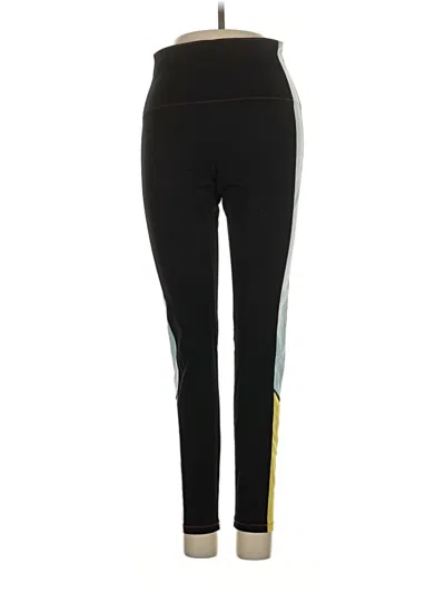 Pre-owned Solid & Striped Active Pants In Black
