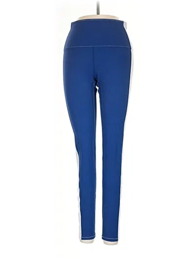 Pre-owned Solid & Striped Active Pants In Blue