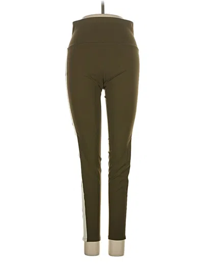 Pre-owned Solid & Striped Active Pants In Green