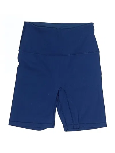 Pre-owned Solid & Striped Athletic Shorts In Blue