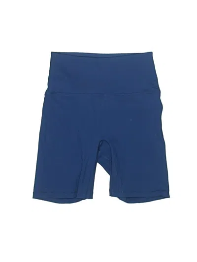 Pre-owned Solid & Striped Athletic Shorts In Blue