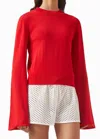 Solid & Striped Babetta Sweater In Apple Red In Red