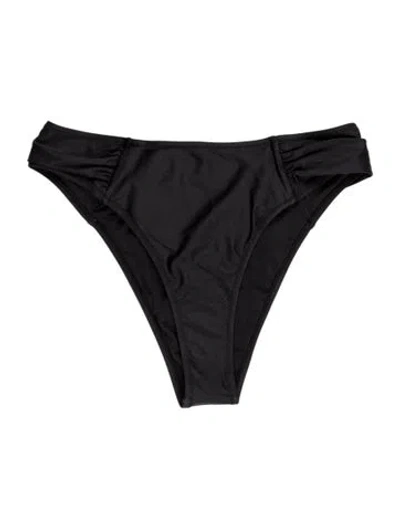 Pre-owned Solid & Striped Bottoms In Black