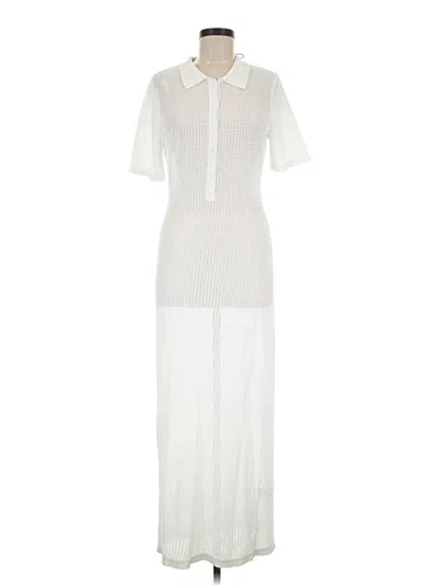 Solid & Striped Casual Dress In Ivory