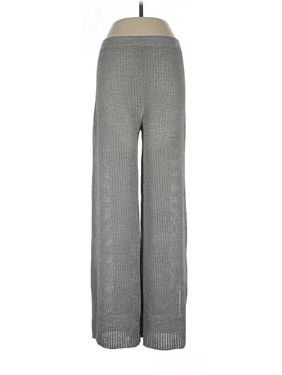 Solid & Striped Casual Pants In Gray