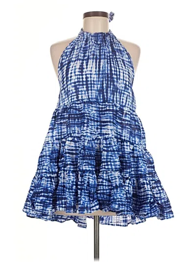 Solid & Striped Cocktail Dress In Blue