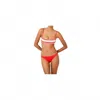 Solid & Striped Daniela Bikini Top In Apple Red In Multi