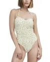 Solid & Striped The Devon One-piece In Neutral