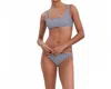 Solid & Striped Elle Ribbed Bikini Bottom In Multi In Multi