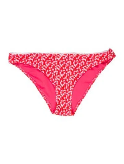 Pre-owned Solid & Striped Floral Print Bottoms W/ Tags In Pink