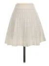 Solid & Striped Formal Skirt In White