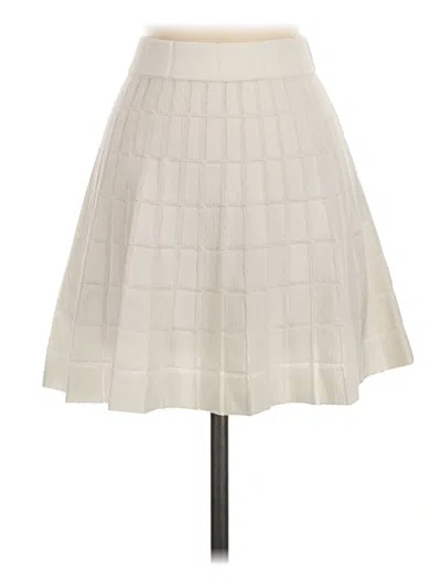 Solid & Striped Formal Skirt In Ivory