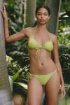 Solid & Striped Iris Bikini Bottoms In Yellow