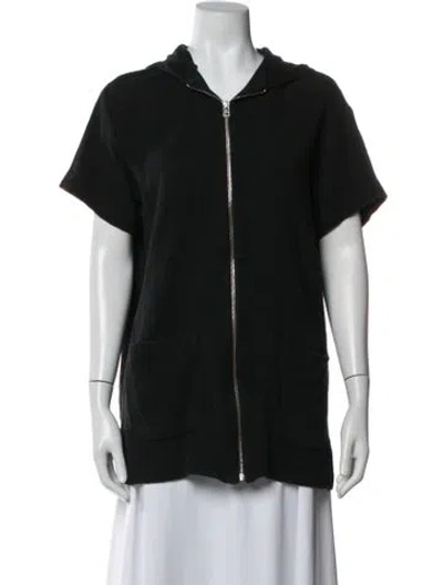 Pre-owned Solid & Striped Jacket In Black