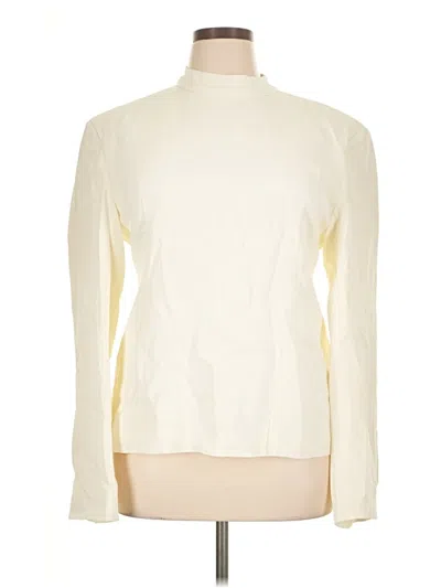 SOLID & STRIPED LONG SLEEVE BLOUSE