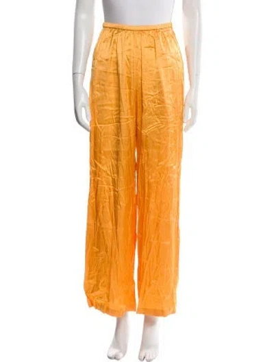 Pre-owned Solid & Striped Lounge Set In Orange