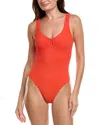 Solid & Striped Luela One-piece In Orange
