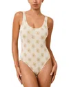 Solid & Striped Luela One-piece In White