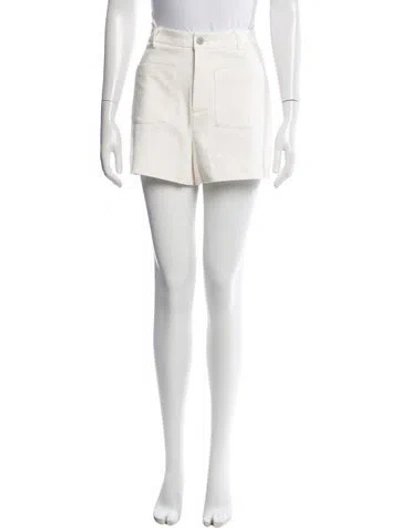 Pre-owned Solid & Striped Mini Shorts In Neutral