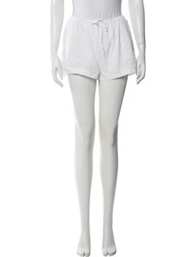 Pre-owned Solid & Striped Mini Shorts In Neutrals