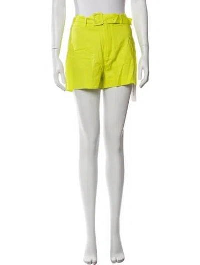 Pre-owned Solid & Striped Mini Shorts W/ Tags In Green